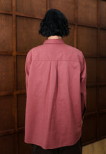 Load image into Gallery viewer, Erum Linen Top (Redwood)
