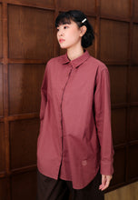 Load image into Gallery viewer, Erum Linen Top (Redwood)