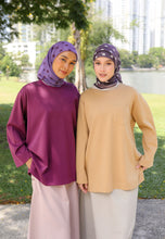 Load image into Gallery viewer, Zen Boxy T-Shirt (Plum)