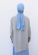 Load image into Gallery viewer, Erum Linen Top (Light Grey)