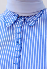 Load image into Gallery viewer, Lumi Stripe Top (Blue)