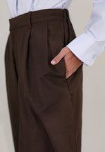 Load image into Gallery viewer, Malia Barrel Pants (Dark Choco)