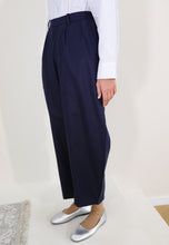 Load image into Gallery viewer, Malia Barrel Pants (Navy Blue)