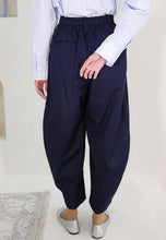 Load image into Gallery viewer, Malia Barrel Pants (Navy Blue)