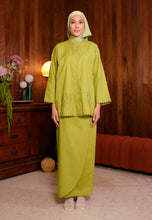Load image into Gallery viewer, Seruni  Kurung (Lime Green)