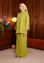 Load image into Gallery viewer, Seruni  Kurung (Lime Green)