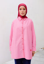 Load image into Gallery viewer, Lumi Stripe Top (Red)