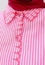 Load image into Gallery viewer, Lumi Stripe Top (Red)