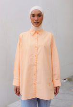Load image into Gallery viewer, Lumi Stripe Top (Yellowish Orange)