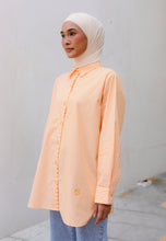 Load image into Gallery viewer, Lumi Stripe Top (Yellowish Orange)
