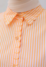 Load image into Gallery viewer, Lumi Stripe Top (Yellowish Orange)