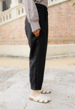 Load image into Gallery viewer, Luna Linen Pants (Black 2.0)