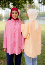 Load image into Gallery viewer, Lumi Stripe Top (Red)