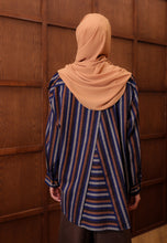Load image into Gallery viewer, Nouf Stripe Top (Darkblue)