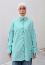 Load image into Gallery viewer, Lumi Stripe Top (Pastel Green)