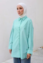 Load image into Gallery viewer, Lumi Stripe Top (Pastel Green)