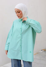 Load image into Gallery viewer, Lumi Stripe Top (Pastel Green)