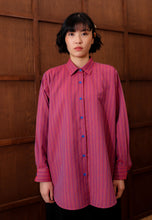 Load image into Gallery viewer, Nouf Stripe Top (Hotpink Blue)