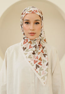 Elena Printed Square (Cream)