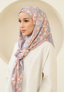 Elena Printed Square (Brown)