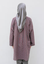 Load image into Gallery viewer, Naina Stripe Top (Grey Red)