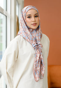 Elena Printed Square (Brown)