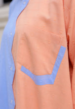 Load image into Gallery viewer, Daena Pastel Top (Blue Orange)