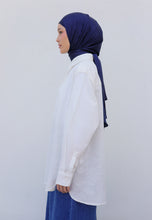 Load image into Gallery viewer, Erum Linen Top (Pearl White)
