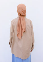 Load image into Gallery viewer, Erum Linen Top (Light Brown)