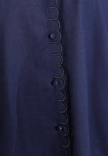 Load image into Gallery viewer, Seruni  Kurung (Navy Blue)