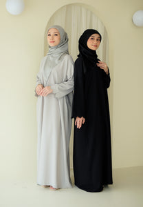 Anbar Sulaman Kaftan (Soft Grey)