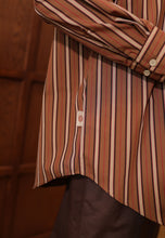 Load image into Gallery viewer, Nouf Stripe Top (Brown)