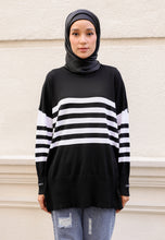 Load image into Gallery viewer, Bianca Knitwear Top (Black)