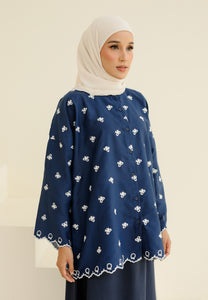 Rima Bow Top (Dark Blue)