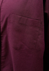 Hessa Linen Top (Burgundy)