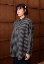 Load image into Gallery viewer, Nouf Stripe Top (Emerald Green)