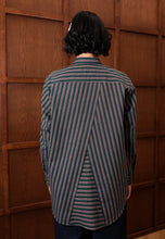 Load image into Gallery viewer, Nouf Stripe Top (Emerald Green)