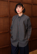 Load image into Gallery viewer, Nouf Stripe Top (Emerald Green)
