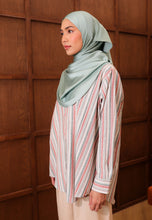 Load image into Gallery viewer, Nouf Stripe Top (Red Green)