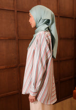 Load image into Gallery viewer, Nouf Stripe Top (Red Green)