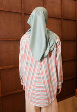 Load image into Gallery viewer, Nouf Stripe Top (Red Green)