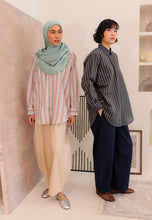 Load image into Gallery viewer, Nouf Stripe Top (Red Green)