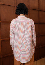 Load image into Gallery viewer, Nouf Stripe Top (Pink Grey)