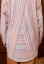 Load image into Gallery viewer, Nouf Stripe Top (Pink Grey)