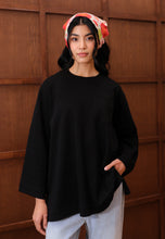 Load image into Gallery viewer, Zen Boxy T-Shirt (Black)