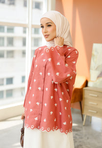 Rima Bow Top (Salmon)