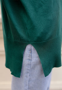Bianca Knitwear Top (Moss Green)