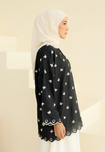 Rima Bow Top (Black)