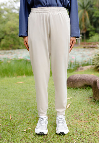 Hana Athletic Pants (Ivory)