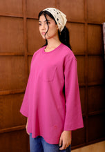 Load image into Gallery viewer, Zen Boxy T-Shirt (Rose Pink)